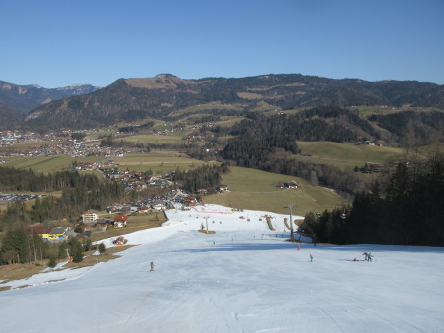 Familienabfahrt unten