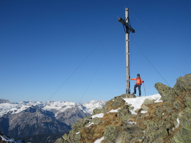 Ich am Kreuzjoch, 2.398 m