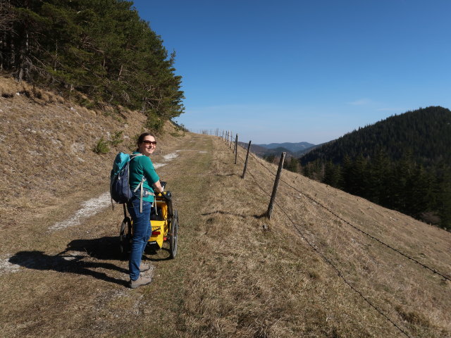 Sabine zwischen Schoberkapelle und &Ouml;hler-Schutzhaus