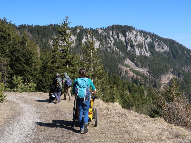Manuel, Hannelore und Sabine zwischen Schoberkapelle und &Ouml;hler-Schutzhaus