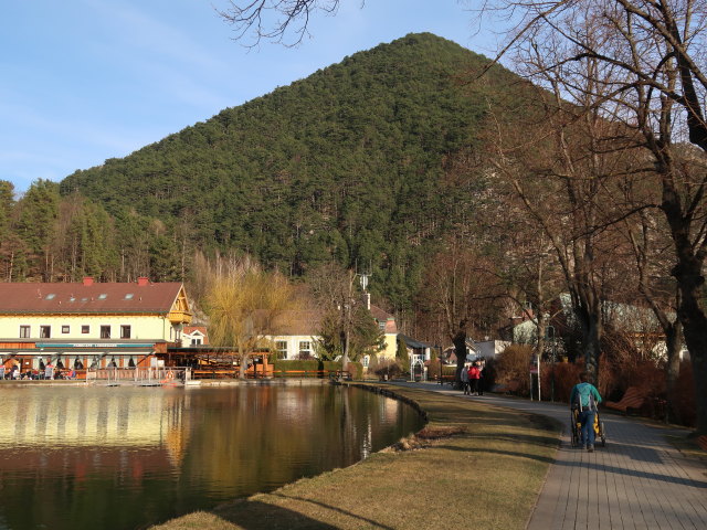 Sabine im Kurpark in Puchberg am Schneeberg
