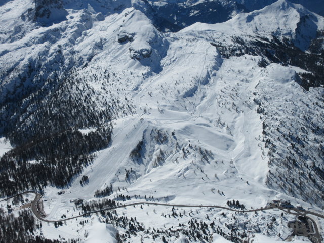 vom Lagazuoi Richtung S&uuml;den (19. M&auml;rz)