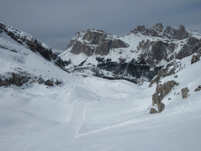 Skiweg Croda Negra (21. M&auml;rz)