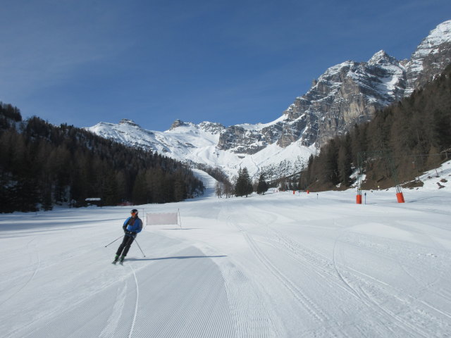 Stefan auf der Panorama-Abfahrt