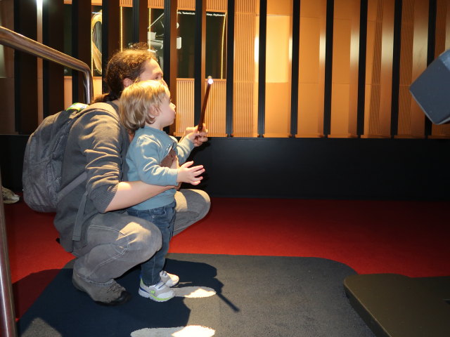 Sabine und Nils im virtuellen Dirigent