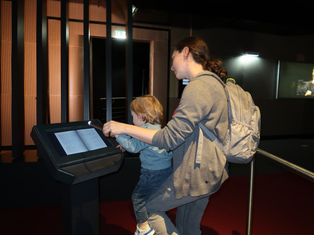 Nils und Sabine im virtuellen Dirigent