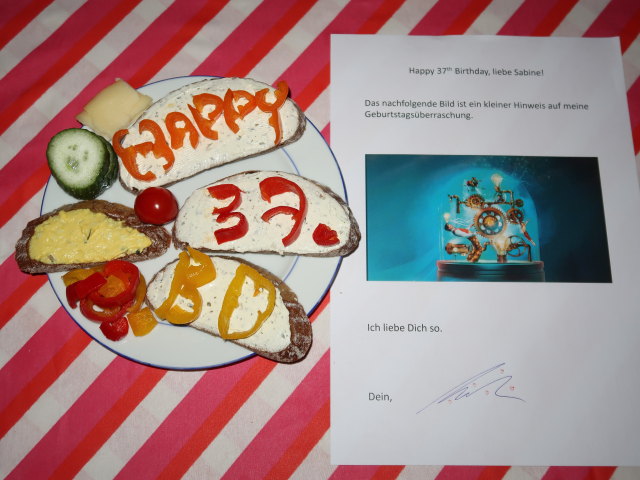 in unserer Wohnung (4. M&auml;rz)