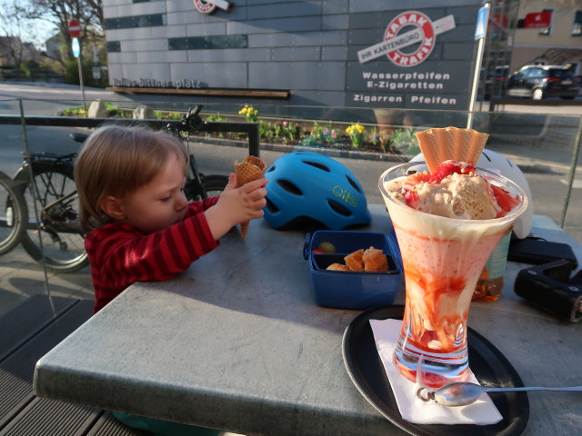 Nils in der B&auml;ckerei Geier in Wolkersdorf
