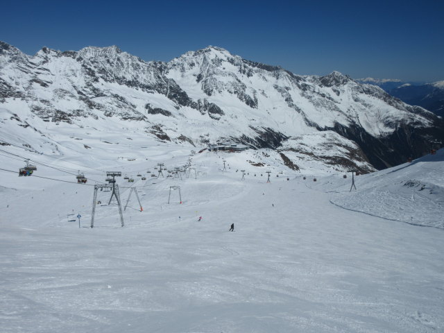 Schaufelschuss-Abfahrt