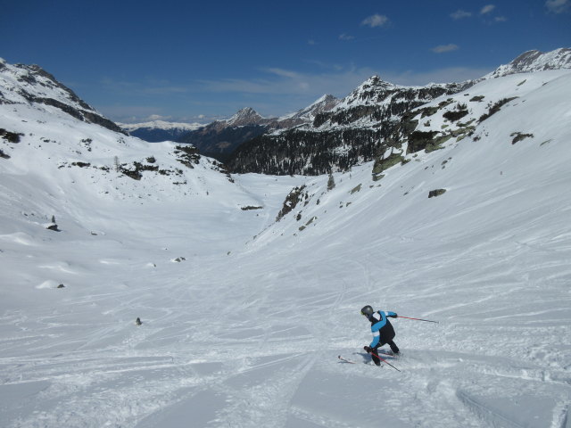 Frank neben der Abfahrt Gr&uuml;nsee