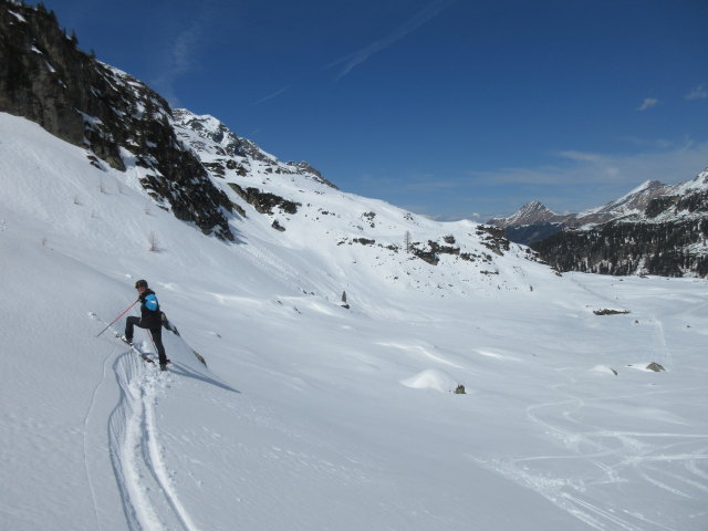 Frank neben der Abfahrt Gr&uuml;nsee