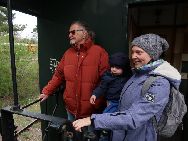 Papa, Nils und Sabine