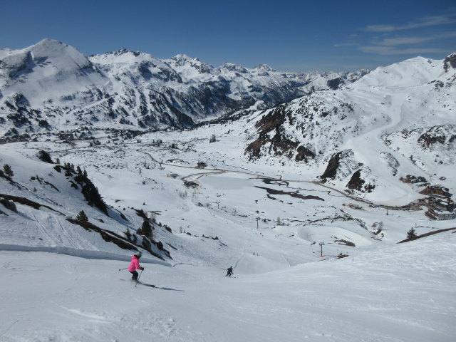 Melanie und Frank auf der Hundskogelpiste