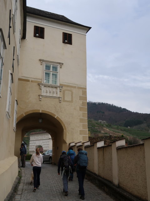 Stefan, Katja Lin, Sonja, Kerstin und Tim im Schloss Spitz