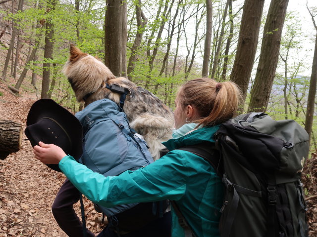 Stefan und Katja Lin am Welterbesteig zwischen Mieslingtal und St. Michael