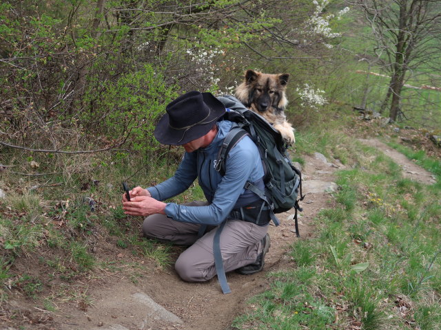 Stefan am Welterbesteig zwischen Mieslingtal und St. Michael
