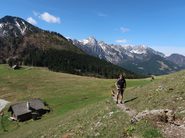 Ronald auf der Seisenalm