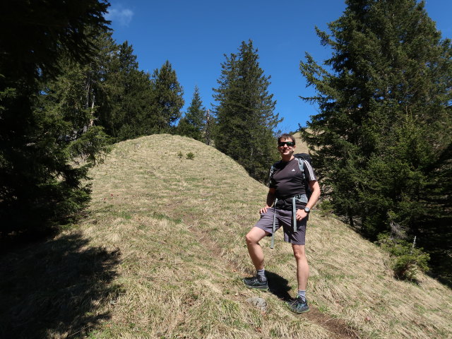 Ronald zwischen Seisenalm und Gro&szlig;em Maiereck