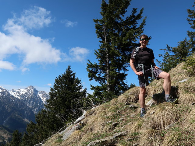 Ronald zwischen Seisenalm und Gro&szlig;em Maiereck