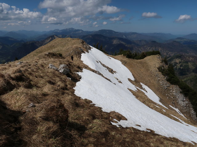 Ronald zwischen Gro&szlig;em Maiereck und Sauboden
