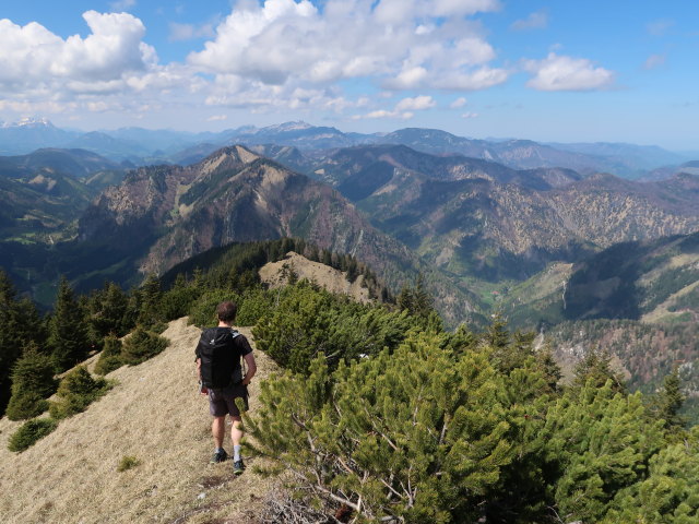 Ronald zwischen Gro&szlig;em Maiereck und Sauboden