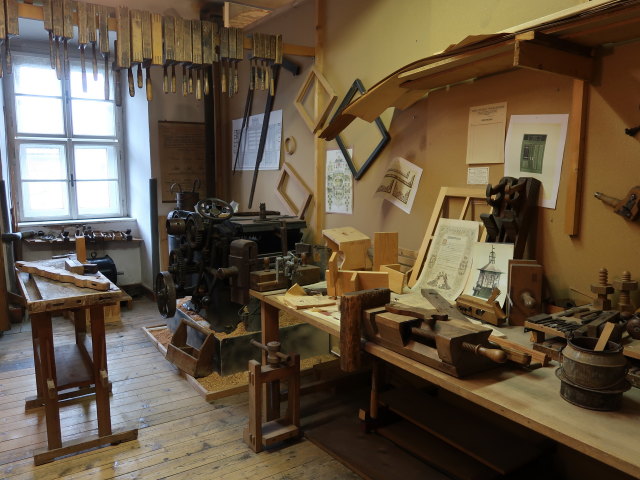 Tischlerei in der Sammlung Alltag & Handel