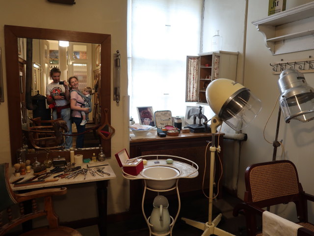 Ich, Sabine und Nils in der Sammlung Alltag & Handel