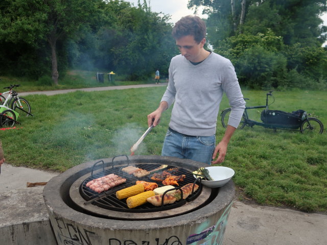 Andreas auf der Donauinsel