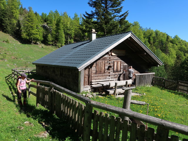 Melanie und Frank auf der D&uuml;rntalalm, 977 m