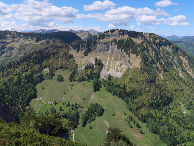 Bleckwand vom Sparber aus