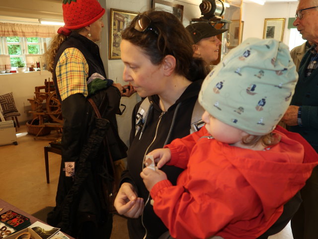 Sabine und Nils im Oplevelsescenter Nyvang in Holb&aelig;k (17. Mai)