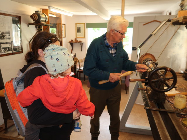 Sabine und Nils im Oplevelsescenter Nyvang in Holb&aelig;k (17. Mai)
