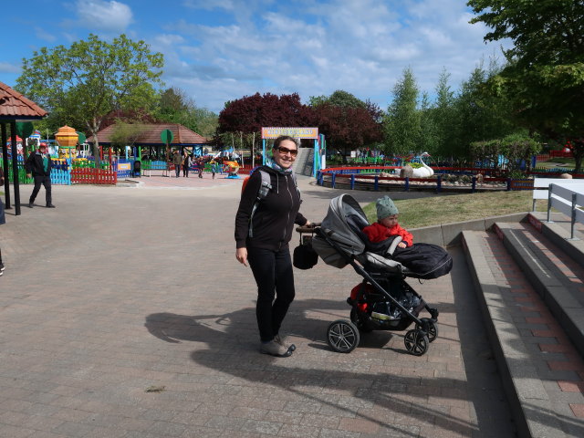 Sabine und Nils im Sommerland Sj&aelig;lland in N&oslash;rre Asmindrup (18. Mai)