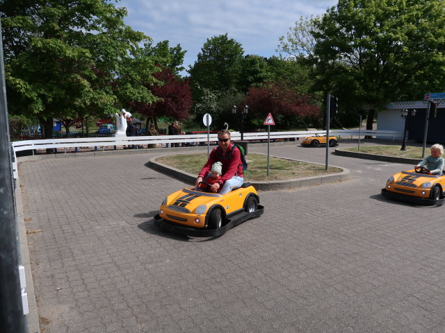 Nils und ich im Sommerland Sj&aelig;lland in N&oslash;rre Asmindrup (18. Mai)