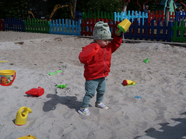 Nils im Sommerland Sj&aelig;lland in N&oslash;rre Asmindrup (18. Mai)