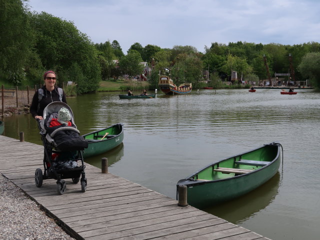 Sabine und Nils im Sommerland Sj&aelig;lland in N&oslash;rre Asmindrup (18. Mai)