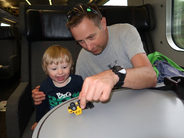 Nils und ich im IC 50173 (18. Mai)