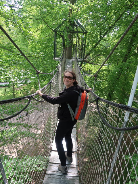 Sabine im Egeskov Haven in Kv&aelig;rndrup (19. Mai)