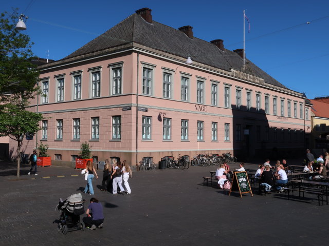 Sabine am Gr&aring;br&oslash;dre Plads in Odense (19. Mai)