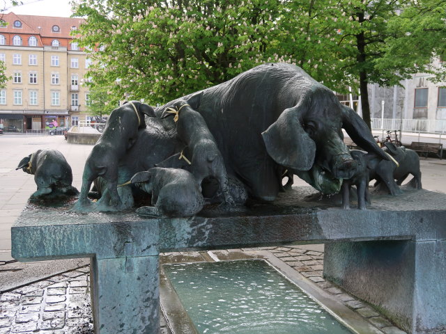 Vaagnende kvinde in Aarhus (21. Mai)