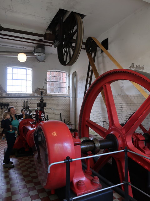 Nils und Sabine in der Bruunshaab Gamle Papfabrik in Viborg (22. Mai)