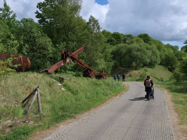Sabine in M&oslash;nsted Kalkgruber in Stoholm (22. Mai)