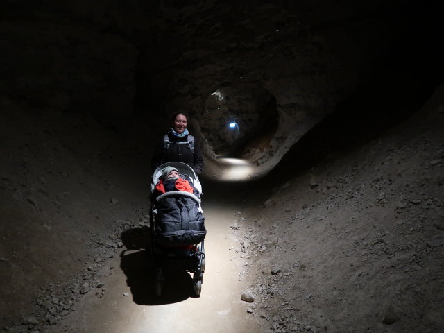Nils und Sabine in der Kalkgruberne von M&oslash;nsted Kalkgruber in Stoholm (22. Mai)