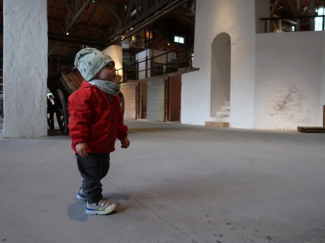 Nils im Kalkv&aelig;rket von M&oslash;nsted Kalkgruber in Stoholm (22. Mai)