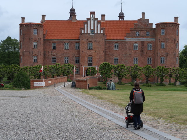 Sabine im Det Gr&oslash;nne Museum in Auning (23. Mai)