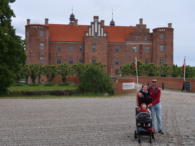 Nils, Sabine und ich im Det Gr&oslash;nne Museum in Auning (23. Mai)