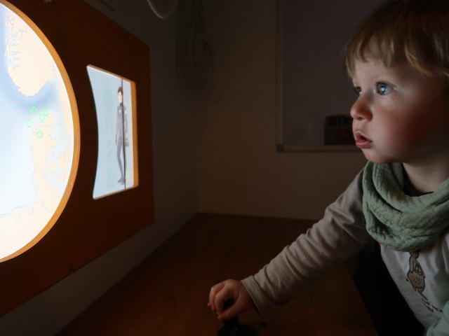 Nils im Nords&oslash;en Oceanarium in Hirtshals (25. Mai)
