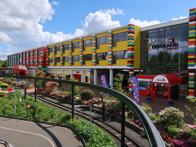 Monorail im Legoland Billund Resort (26. Mai)