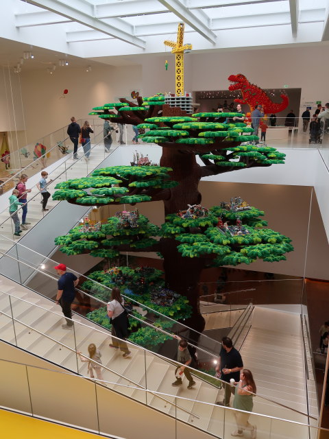 Tree of Creativity im LEGO House in Billund (27. Mai)