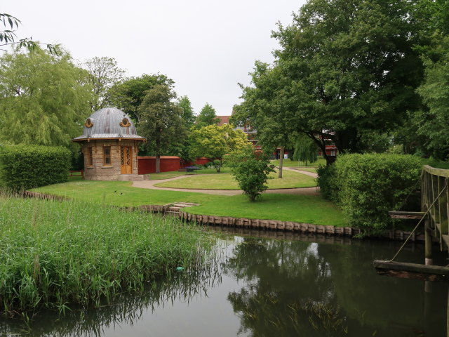 Holmen ved Bostons G&aring;rd in Ribe (28. Mai)